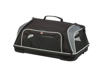 Letecká přepravní taška BOARDING, 55 × 23 × 40 cm, do 7 kg, černá/šedá