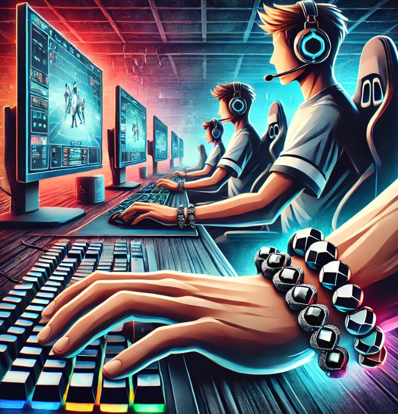 Náramky pro e-sport hráče - minerály na soustředění a herní intuici