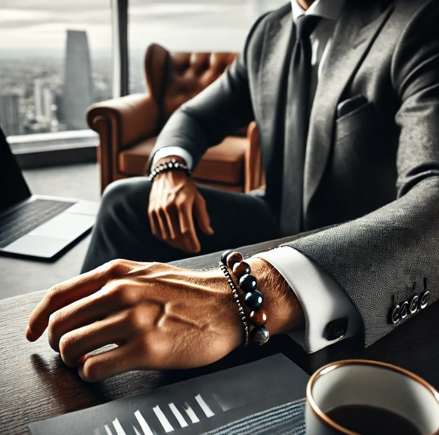 Náramky z minerálů pro manažery - jak podpořit soustředění a rozhodování