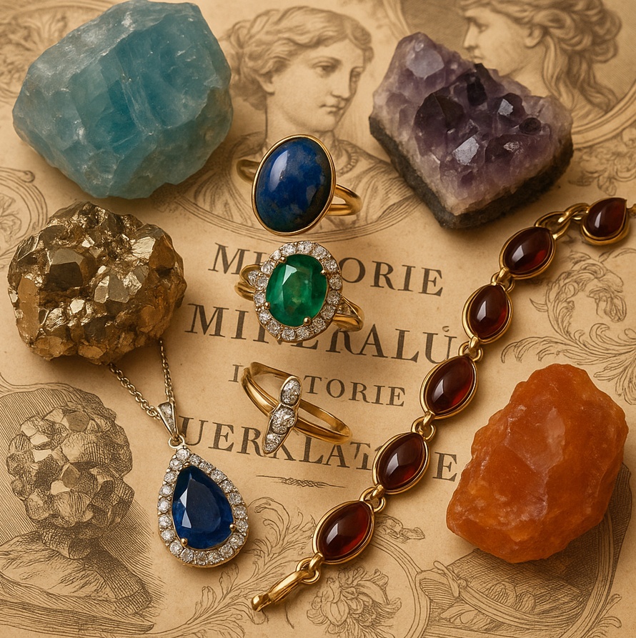 Historie minerálů ve šperkařství - příběh krásy starý jako lidstvo