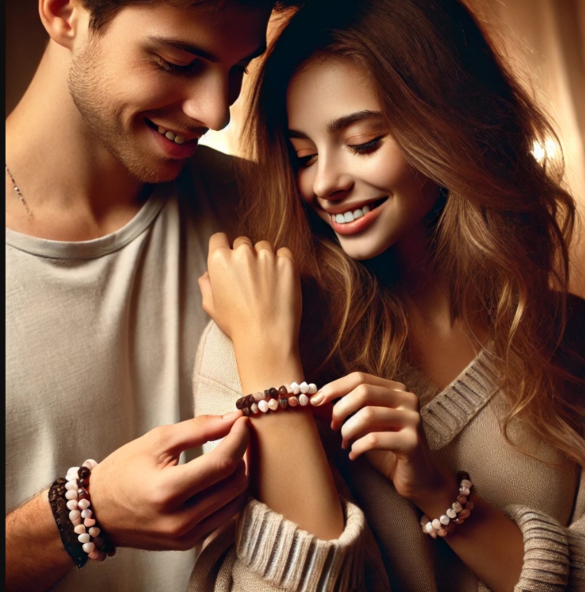 Náramky pro páry: Jak vybrat ideální náramky z minerálů pro dva?