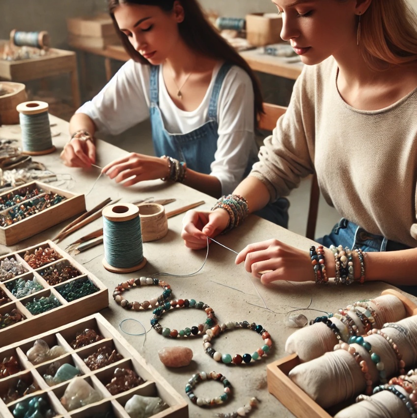 Ručně vyráběné minerální náramky - proč je každý náramek originál?