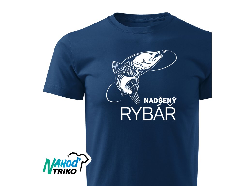 Tričko pánské Comfort Nadšený rybář