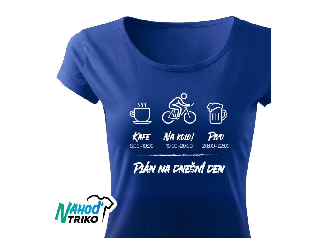 Tričko dámské Classic Plán na dnešní den