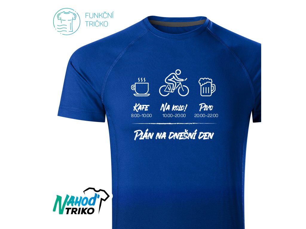 Funkční tričko pánské Sport Plán na dnešní den