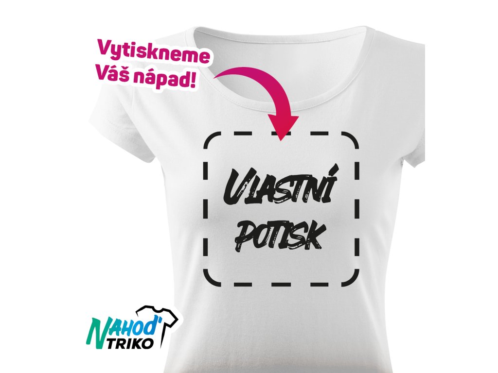 Tričko dámské Classic Vlastní potisk