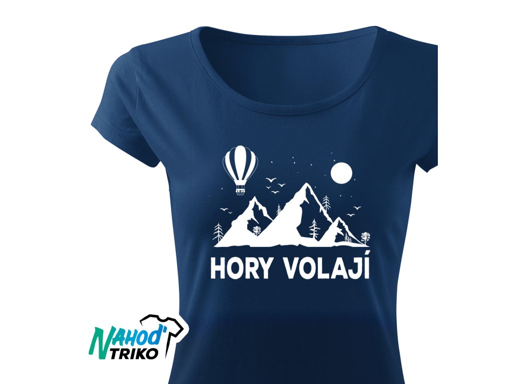 Tričko dámské Classic Hory volají