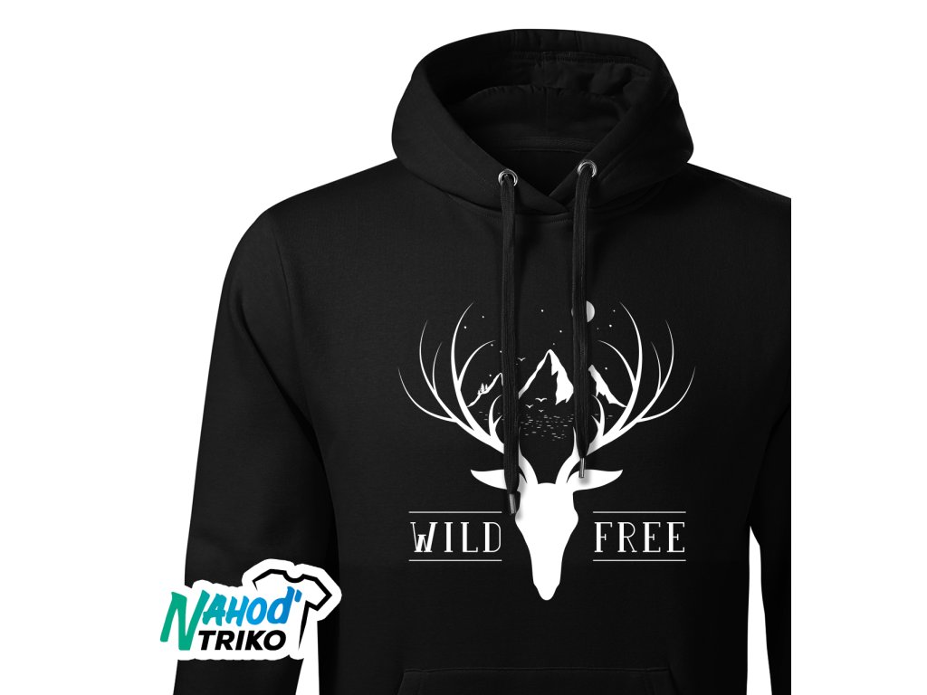 Pánská mikina s kapucí Wild Free