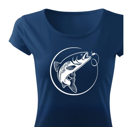 Tričko dámské Classic  |  Pstruh s háčkem