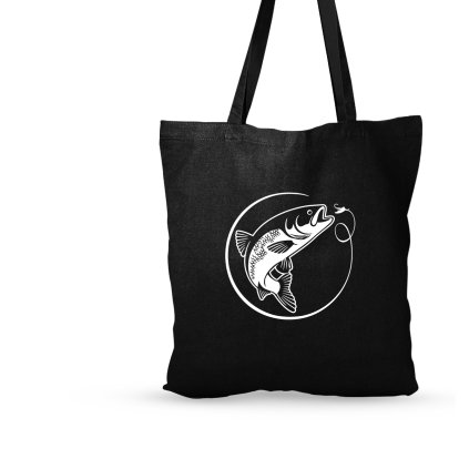 Taška černá  |  Pstruh s háčkem