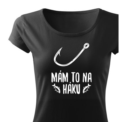 Tričko dámské Classic  |  Mám to na háku