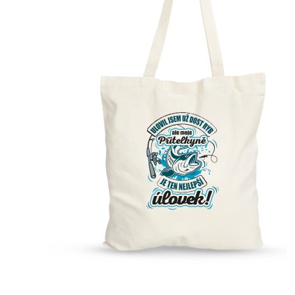 Taška přírodní  |  Nejlepší úlovek – přítelkyně