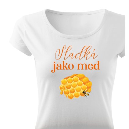Tričko dámské Classic  |  Sladká jako med