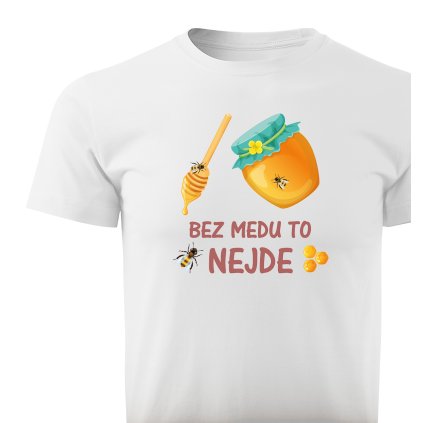 Tričko pánské Classic  |  Bez medu to nejde