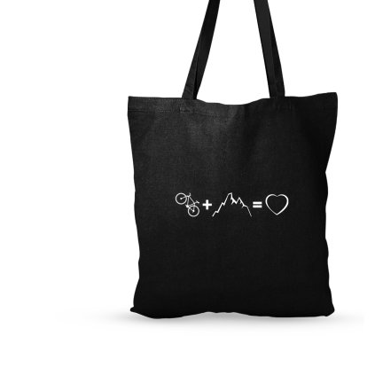 Taška černá  |  Kolo + hory = láska