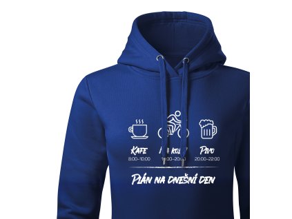 NahodTriko 039 CYKLISTI Plan Mikina DAMSKA