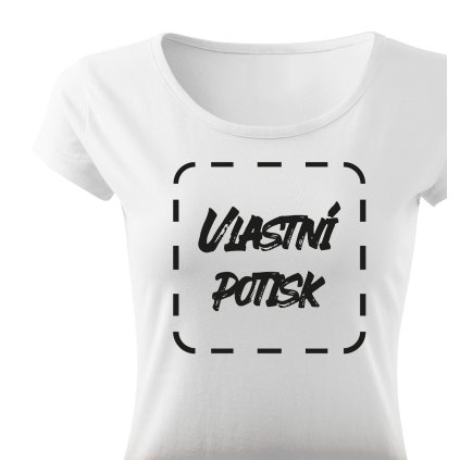 Tričko dámské Classic  |  Vlastní potisk