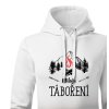 Dámská mikina s kapucí  |  Miluju táboření