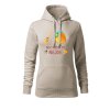 Dámská mikina s kapucí  |  Bez medu to nejde