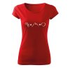 Tričko dámské Classic  |  Kolo + hory = láska