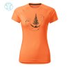 Funkční tričko dámské Sport  |  Silueta stromu  (Barva – Tričko Sport dámské Bílá, Velikost 2XL)