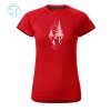 Funkční tričko dámské Sport  |  Stromy (Barva – Tričko Sport dámské Bílá, Velikost 2XL)