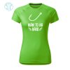 Funkční tričko dámské Sport  |  Mám to na háku (Barva – Tričko Sport dámské Bílá, Velikost 2XL)
