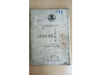 Dokumentace k lisu LEXN 100C,P,R,V