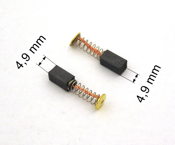 Uhlík 98 - 4,9 x 4,9 mm