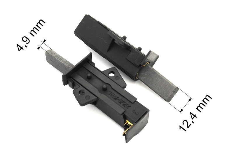 315 uhlíkové kartáče 4,9 x 13,4 mm