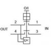 DKLD DZ04 2 B RAM 4P vypinac spinac AC250V 10A D