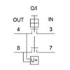 DKLD DZ 6 4P vypinac spinac AC250V 16A D