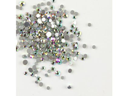 Kamínky BB Crystal AB 100ks