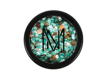 MN glitter 2 zold