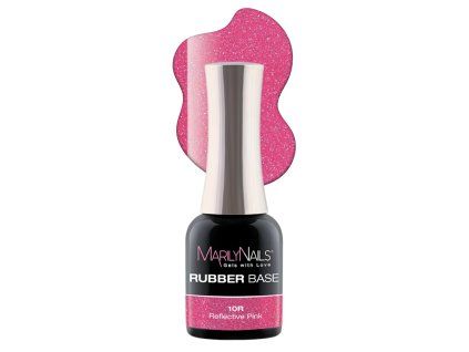 Rubber Base 10 Reflective Pink 7ml