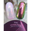 Chrome Flakes Pink