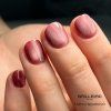 Satin burgundy