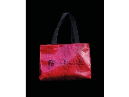 Taška hadí kůže malá - červená