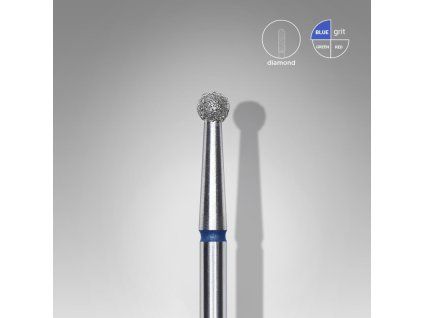 staleks diamantovy brusny nastavec ball blue 27mm fa01b027