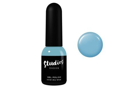 gel polish studios didier vivid sky blue 8ml