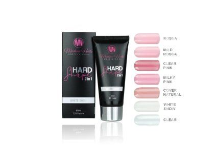 hard shape 2in1 60ml white snow