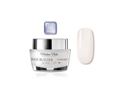 base builder soak off 15g cover milk