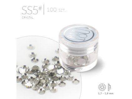 blulou kaminky crystal ss5 100ks