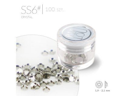 blulou kaminky crystal ss6 100ks