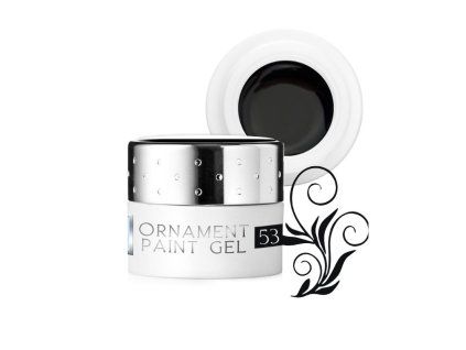 blulou ornament paint gel 5ml 53 black