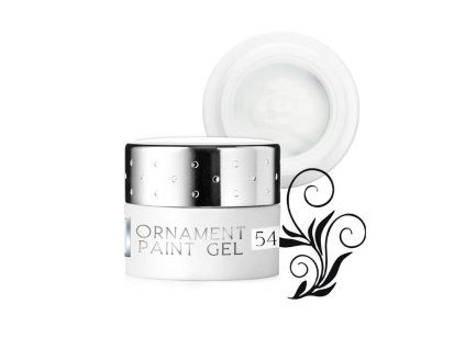 blulou ornament paint gel 5ml 54 white