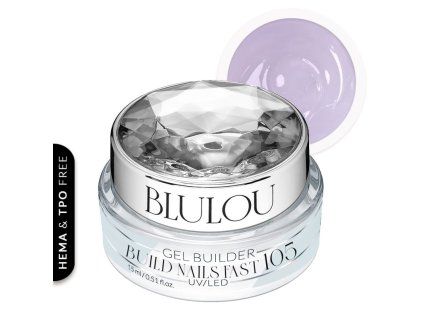 blulou build nails fast 15ml 105