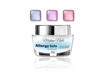 allergy safe builder gel clear 30g