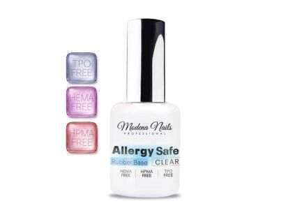 modena allergy safe rubber base clear 15ml