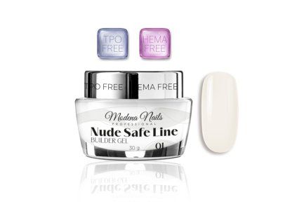 modena nude safe line builder gel 30g 01
